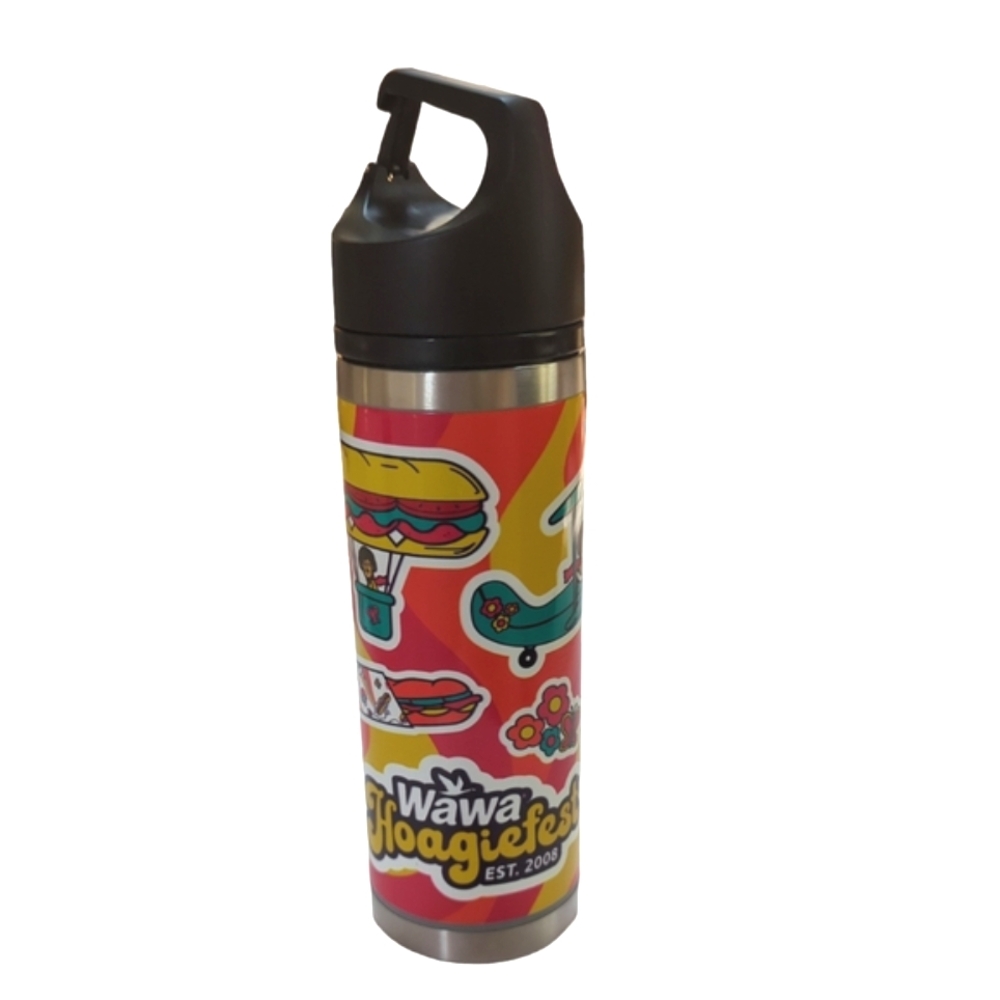 Wawa, 18oz, hoagiefest water bottle.